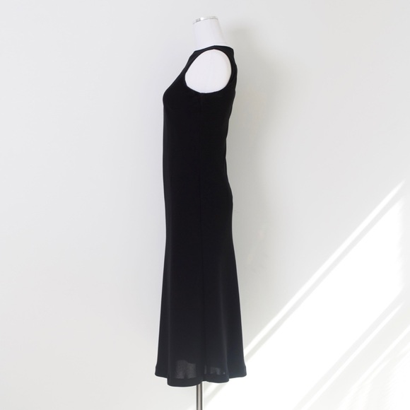 90's Vintage Boat Neck Midi Dress - Picture 4 of 5